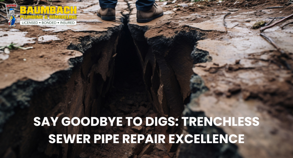 Trenchless Sewer Pipe Repair Image