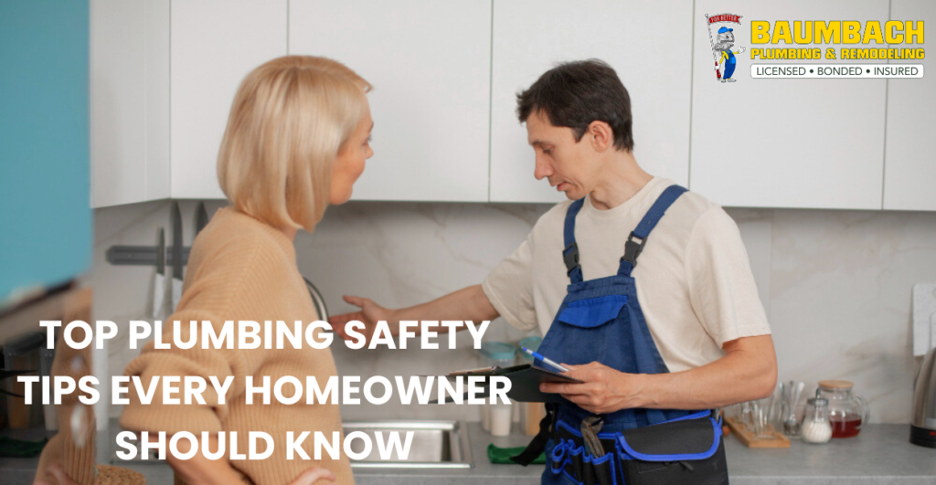 Top Plumbing Safety Tips Blog Post Image