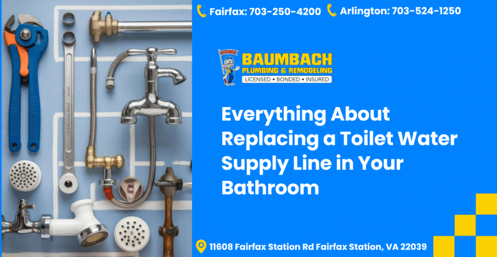 Replacing a Toilet Water Supply Line Blog Image