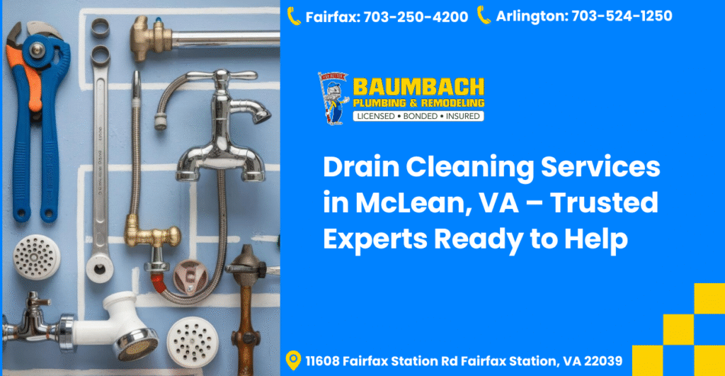 Drain Cleaning Services in McLean Blog Image