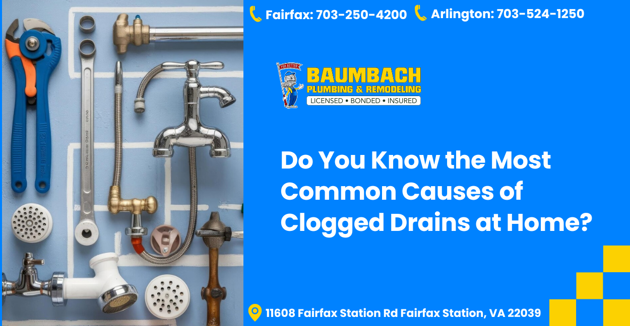 Common Causes of Clogged Drains Blog Image