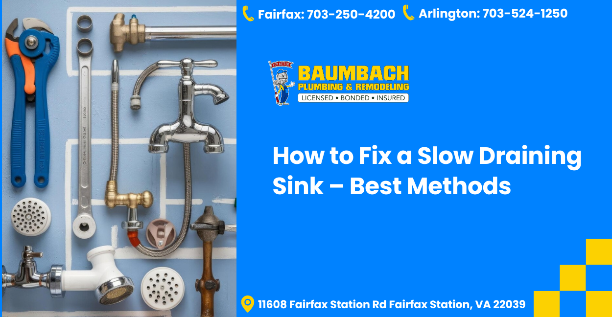 How to Fix a Slow Draining Sink Blog Image