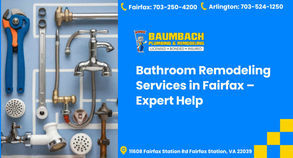 Bathroom Remodeling Services in Fairfax Blog Image