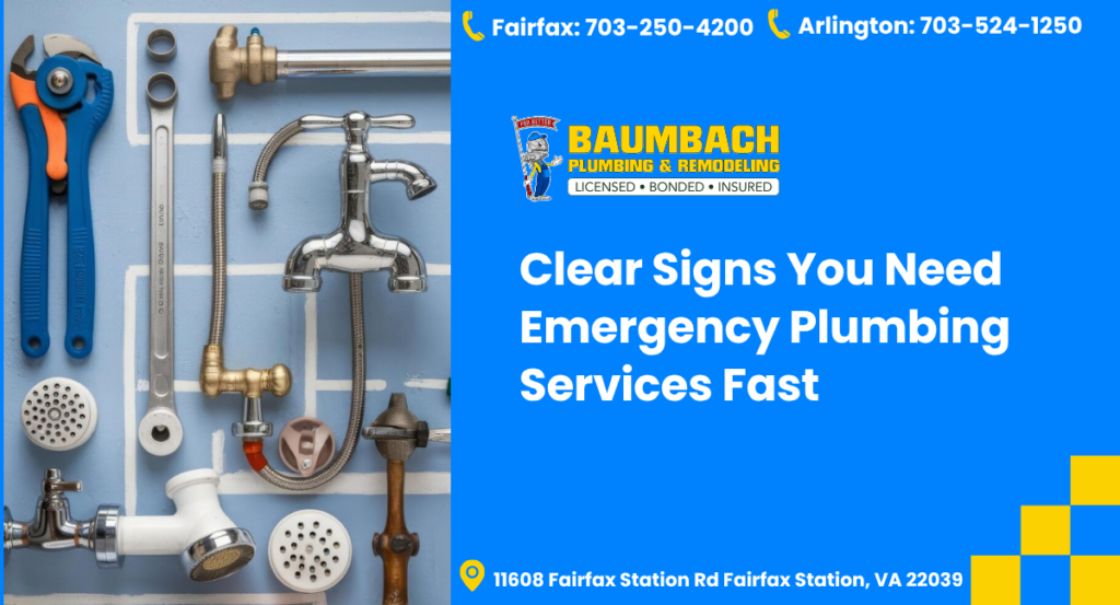 Clear Signs You Need Emergency Plumbing Services Fast Blog Featured Image