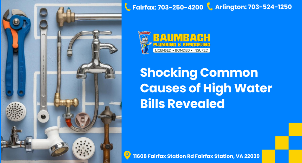 Common causes of high water bills Blog Image