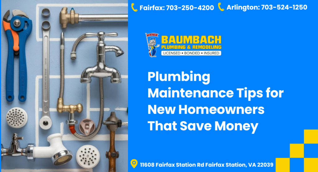 Plumbing Maintenance Tips for New Homeowners Blog Featured Image