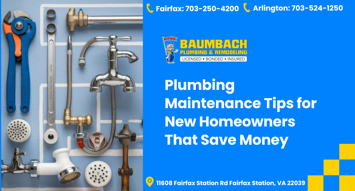 Plumbing Maintenance Tips for New Homeowners Blog Featured Image