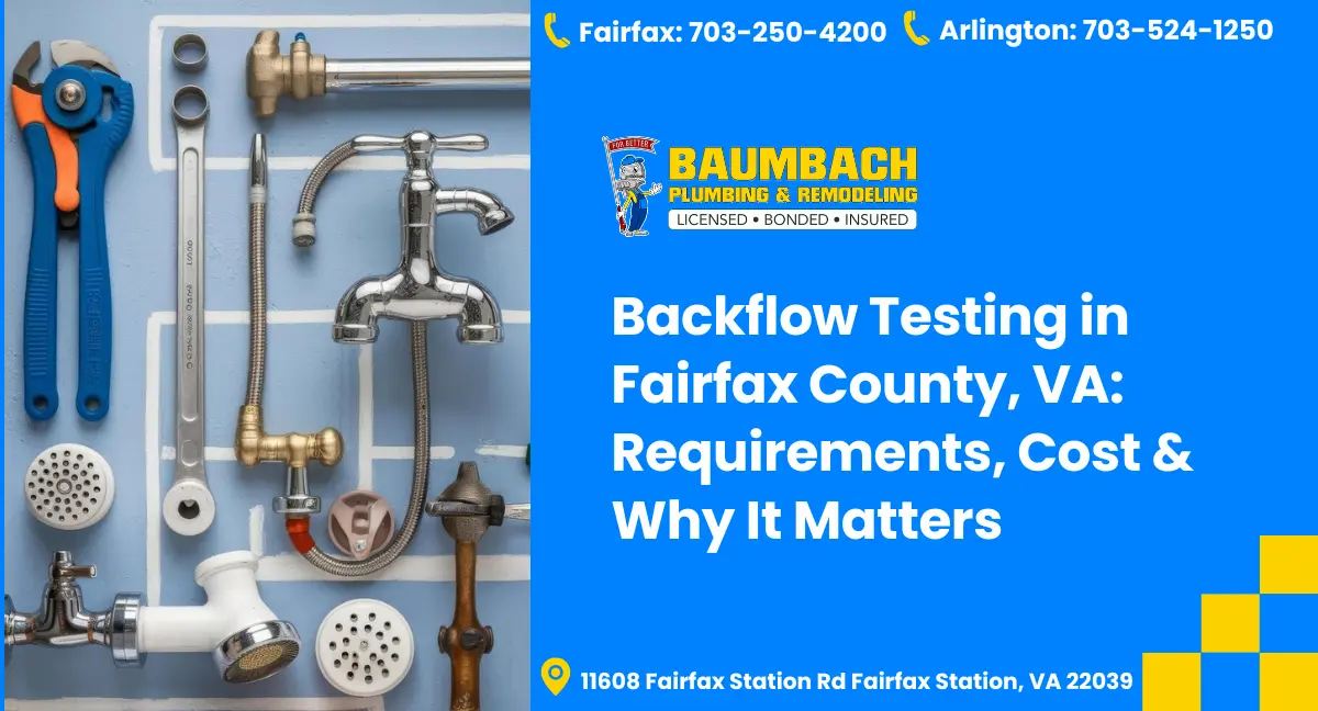 Backflow Testing in Fairfax County
