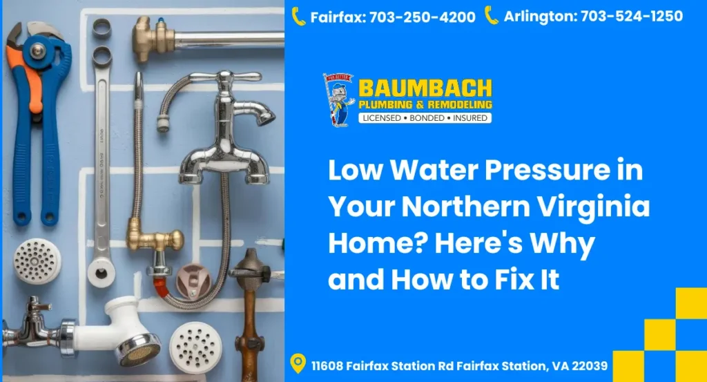 low water pressure northern virginia