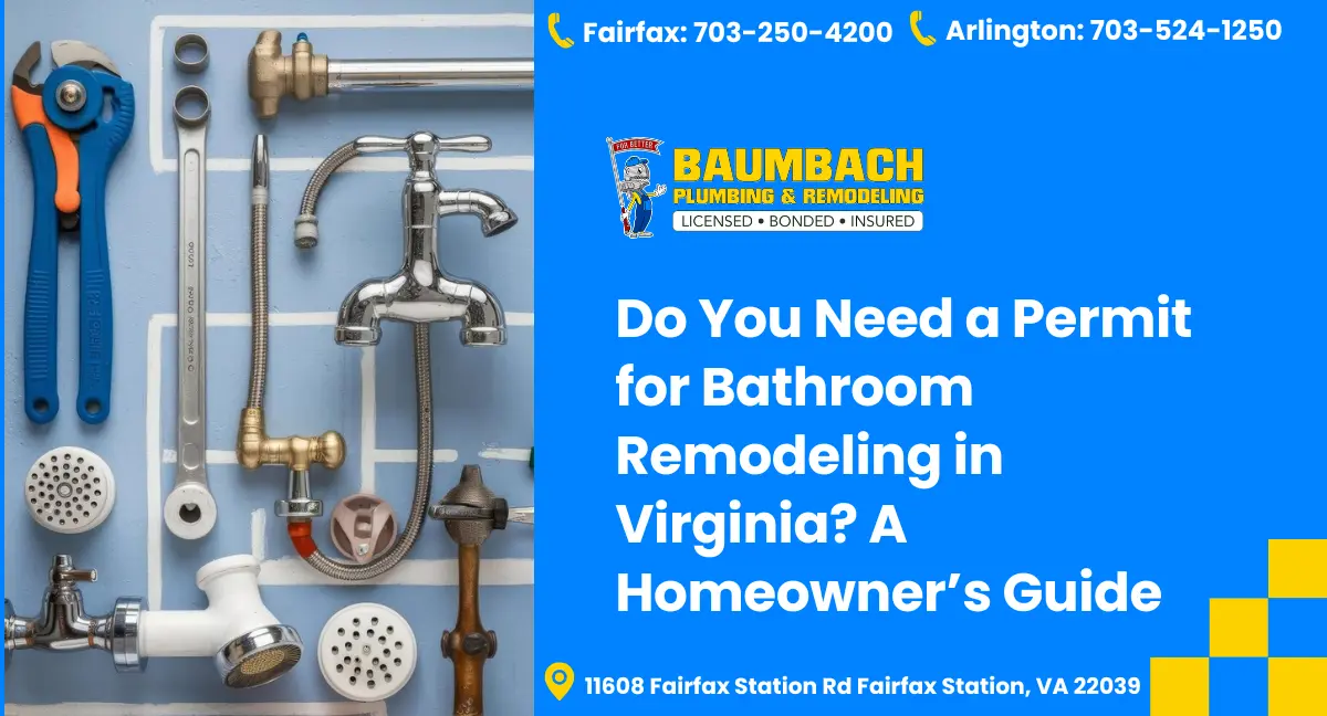 Do You Need a Bathroom Remodeling Permit in Virginia?