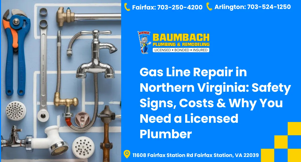 Emergency Gas Line Repair Northern Virginia | Baumbach Plumbing