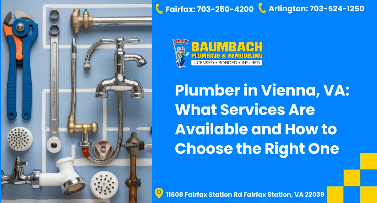 Plumber in Vienna, VA | Expert Master Plumbing Services