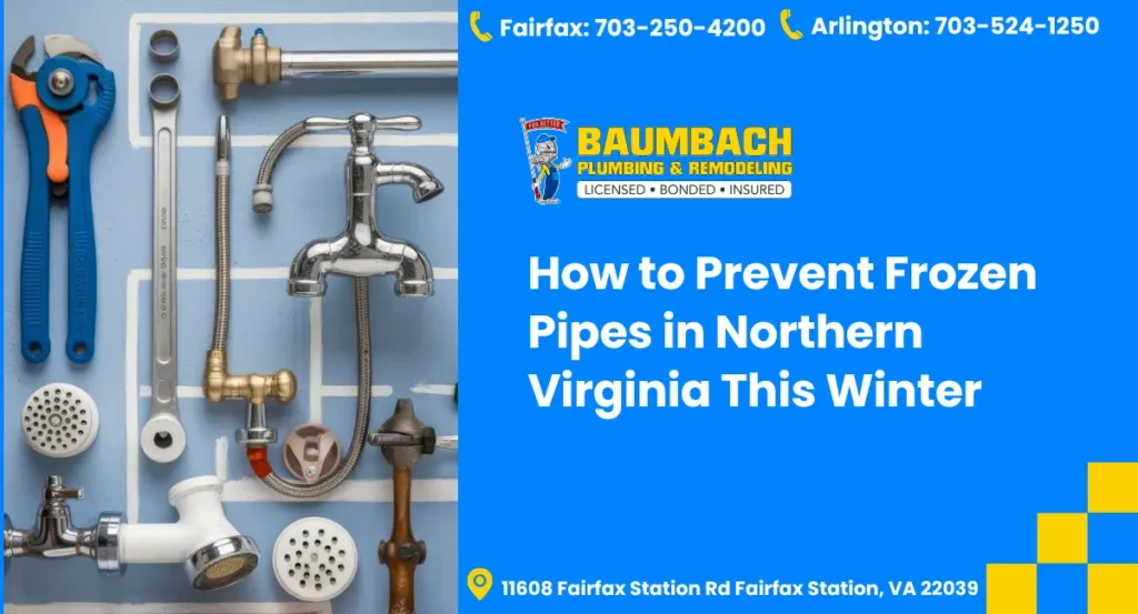 How to Prevent Frozen Pipes in Northern Virginia