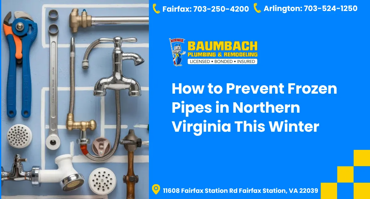How to Prevent Frozen Pipes in Northern Virginia